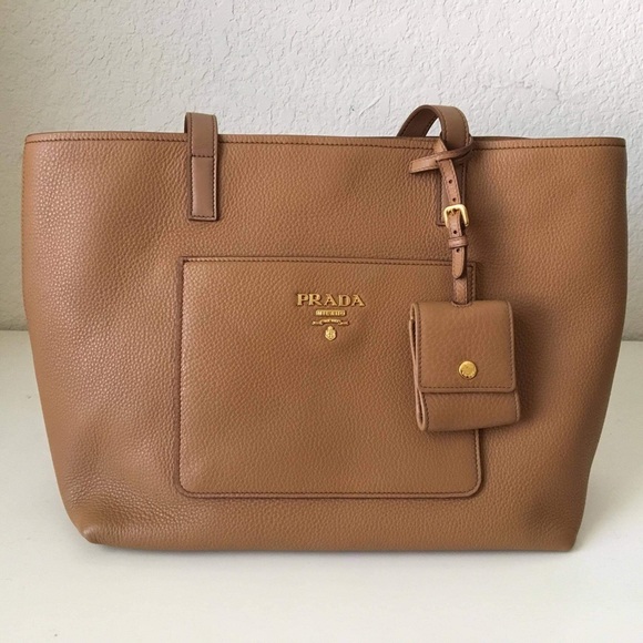 SOLD Prada Tote in camel color - Picture 8 of 8